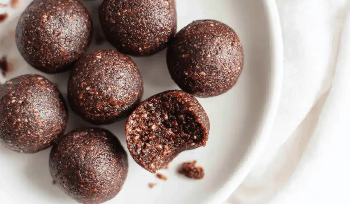 Fudgy No-Bake Brownies: Dairy-Free, Gluten-Free & Date Sweetened